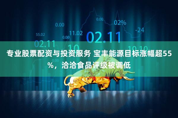 专业股票配资与投资服务 宝丰能源目标涨幅超55%，洽洽食品评级被调低